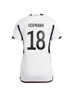 Tyskland Jonas Hofmann #18 Replika Hemmakläder Dam VM 2022 Kortärmad